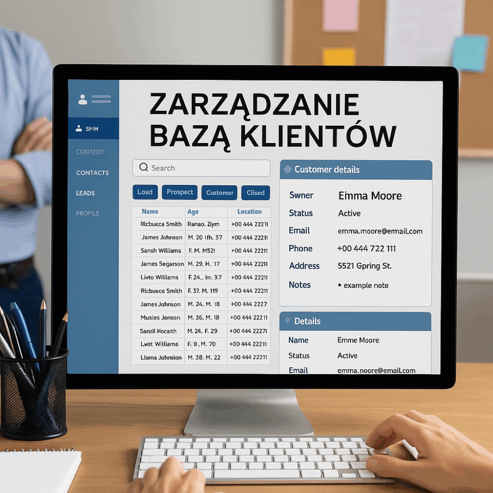 Zarządzanie bazą klientów bez rejestracji